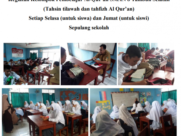 Kegiatan Kelompok Pembelajar Al-Qur’an 2018