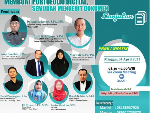 Webinar Membuat Portoflio Online