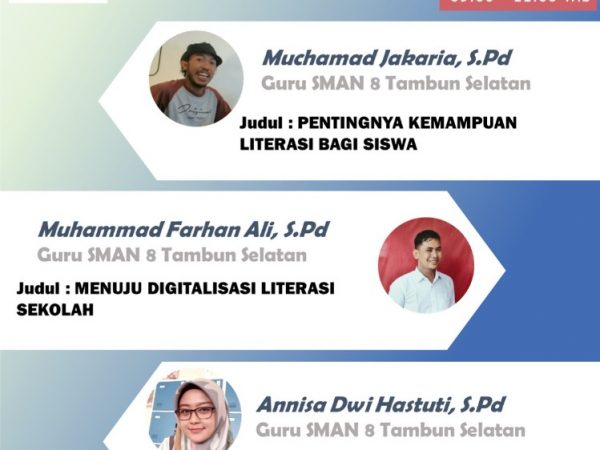 Webinar Menciptakan Sekolah Cakap Literasi