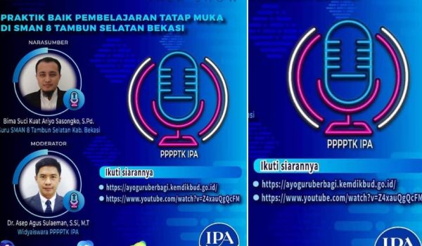 Video Podcast Pak Bima Suci Kuat dengan P4TK IPA KEMDIKBUD