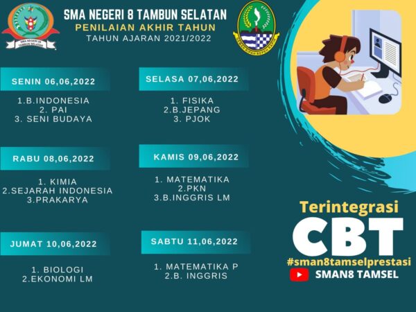 CBT SMAN 8 TAMSEL 2022