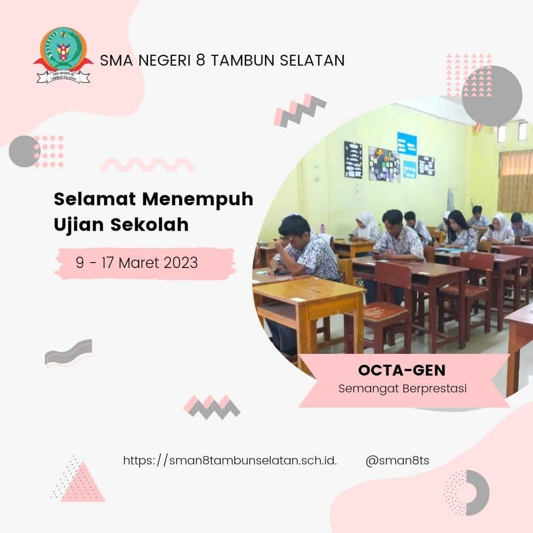 Selamat Menempuh Ujian 9-13 Maret 2023