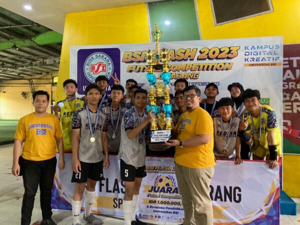 FUTSAL SMAN 8 TAMBUN SELATAN JUARA 1 BSI FLASH KABUPATEN BEKASI TAHUN 2023 1.1