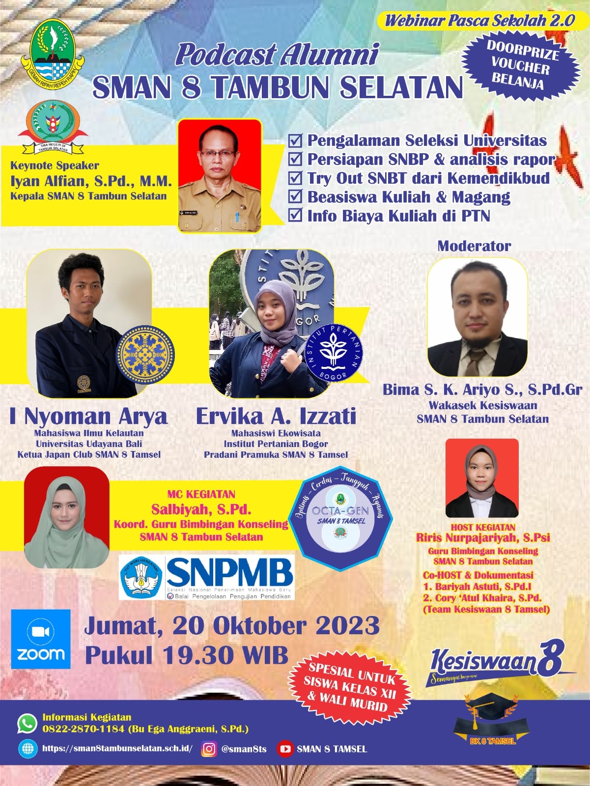 SEMINAR PASCA SEKOLAH EDISI PODCAST ALUMNI 2.0